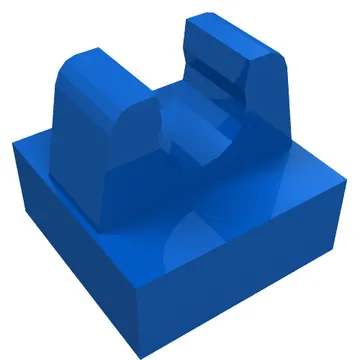 Tile Special 1 x 1 with Clip with Rounded Tips