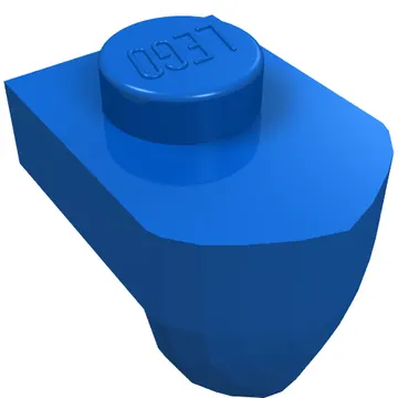 Plate Special 1 x 1 with Vertical Tooth