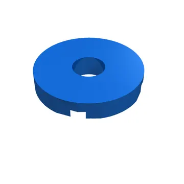Tile Round 2 x 2 with Hole