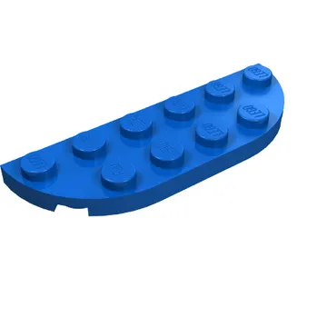 Plate Round Corners 2 x 6 Double