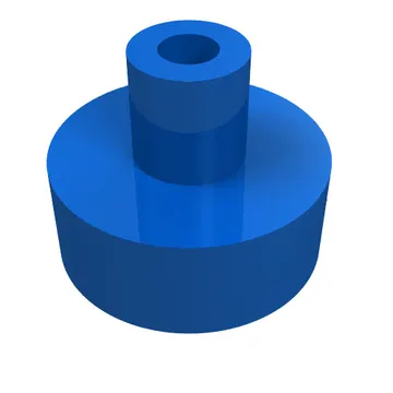 Tile Round 1 x 1 with Hollow Bar