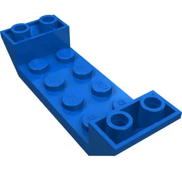 Brick Sloped Inverted 45° 6 x 2 Double with 2 x 4 Recessed