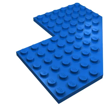 Wedge Plate 10 x 10 with 4x4 Cutout and Cut Corner