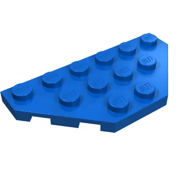 Wedge Plate 3 x 6 Cut Corners