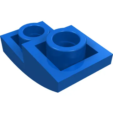 Brick Curved Inverted 2 x 1