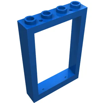 Window 1 x 4 x 5 with Hollow Studs