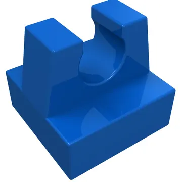Tile Special 1 x 1 with Clip and Straight Tips