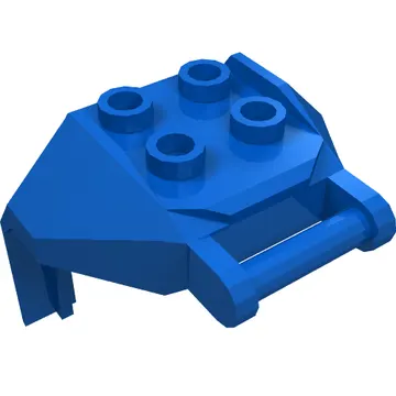 Plate Special, 2 x 2 Studs and Handle, Closed Ends (Mech Chest Plate / Armor)