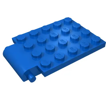 Plate Special 4 x 6 x 2/3 with Trap Door Hinge
