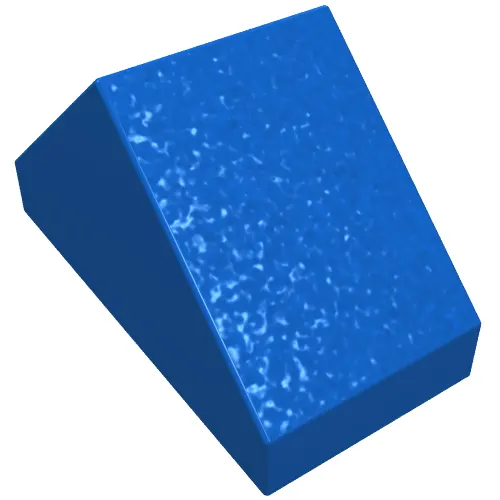 Brick Sloped 45° 2 x 1 Double without Bottom Pin