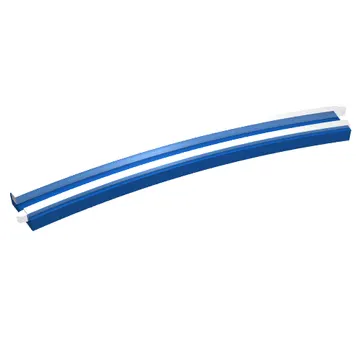 Train Track 12V Conducting Rail Curved [No Cable Connection Holes]