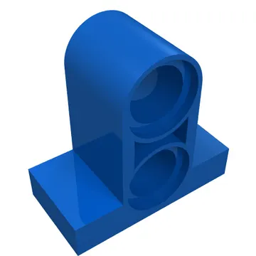 Technic Pin Connector Plate 1 x 2 x 1 2/3 [Two Holes On Top]