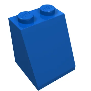 Brick Sloped 65° 2 x 2 x 2 with Bottom Tube