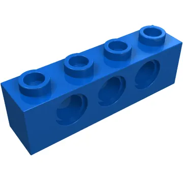 Technic Brick 1 x 4 [3 Pin Holes]