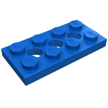 Technic Plate 2 x 4 [3 Holes]