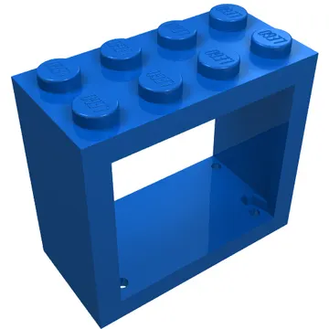 Window 2 x 4 x 3 Frame with Solid Studs