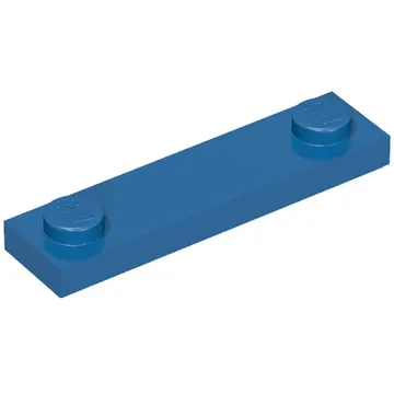 Plate Special 1 x 4 with 2 Studs with Groove [New Underside]