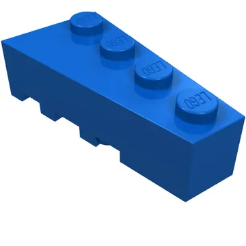 Brick Wedged, Angled 4 x 2 Right