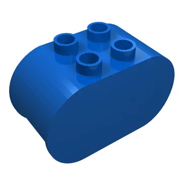 Duplo Brick 2 x 4 x 2 Rounded Ends