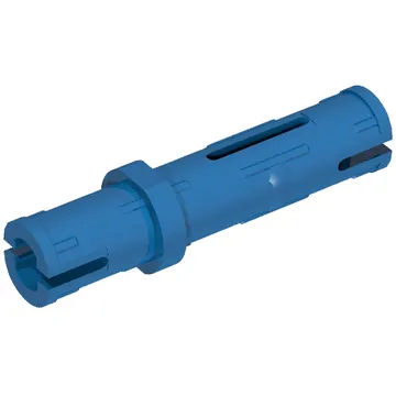 Technic Pin Long with Friction Ridges Lengthwise, 1 Center Slot