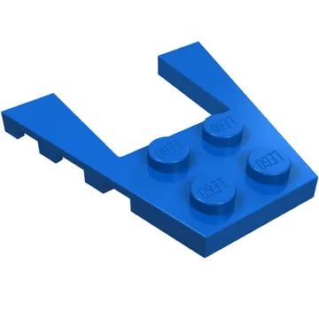Wedge Plate 4 x 4 with 2 x 2 Cutout
