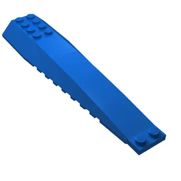 Brick Wedged, Curved 16 x 4 Triple with Inner Ridges