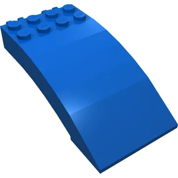 Windscreen 8 x 4 x 2 Curved [2 Dual-Fingered Click Hinges]