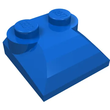 Brick Curved 2 x 2 x 2/3 Two Studs and Curved Slope End