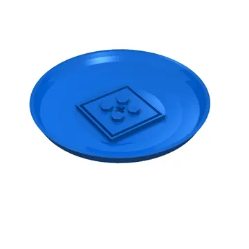 Pod, Bottom Cap 9 x 9 x 1 X-Pod