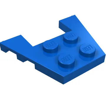 Wedge Plate 3 x 4 with Stud Notches