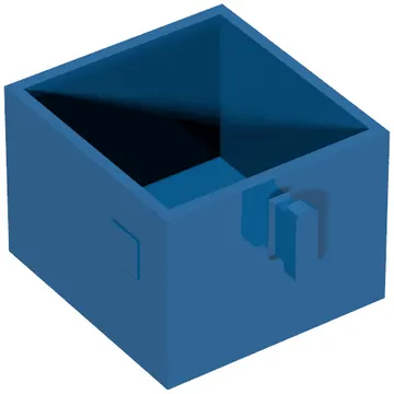 Duplo Drawer 2 x 2 with Pull Handle