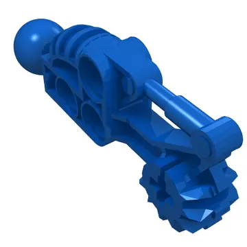 Large Figure Skeletal, Limb, with Ball Joint, and Gear with Axle Hole (Toa Hordika)