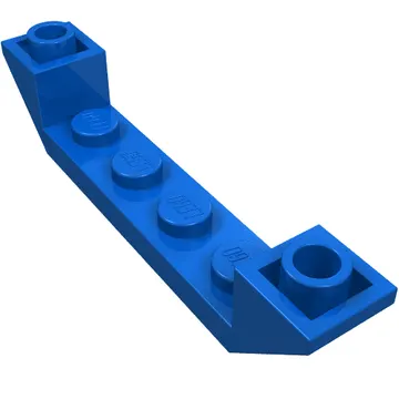 Brick Sloped Inverted 45° 6 x 1 Double with 1 x 4 Recessed