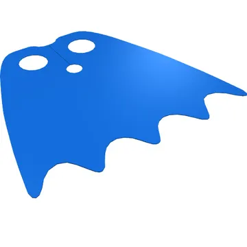 Neckwear Cape, Scalloped 5 Points [Traditional Starched Fabric]