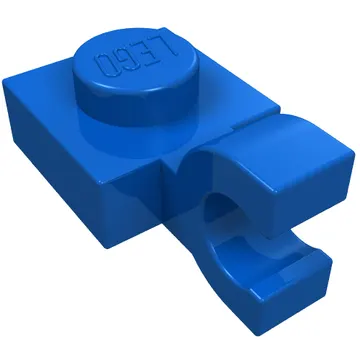 Plate Special 1 x 1 with Clip Horizontal [Thick U Clip]