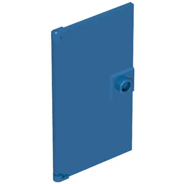 Door 1 x 4 x 6 Smooth with Chamfered Handle Plinth
