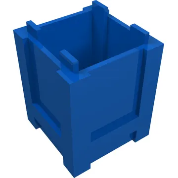 Container Box 2 x 2 x 2 - Top Opening