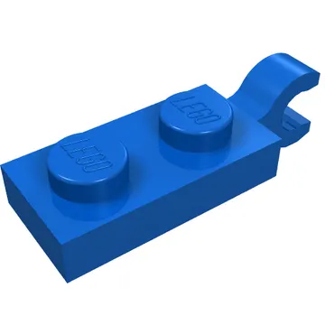 Plate Special 1 x 2 with Clip Horizontal on End