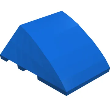 Brick Wedged, Curved 4 x 3 No Studs [Plain]