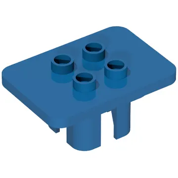 Duplo Table 3 x 4 x 1 1/2 with 4 Top Studs