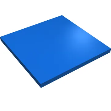 Tile 6 x 6 with Central Bottom Tube