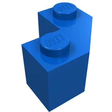 Brick Wedged 2 x 2 Facet