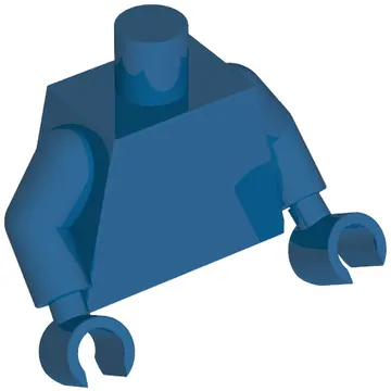 Torso, Blue Arms and Hands [PLAIN]