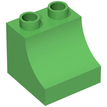 Duplo Brick 2 x 2 x 1 1/2 with Curve