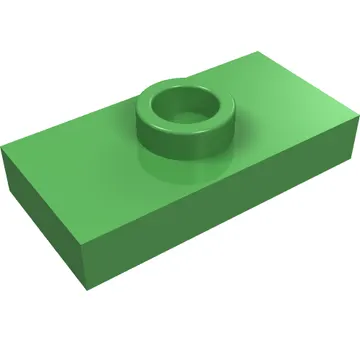 Plate Special 1 x 2 with 1 Stud with Groove and Inside Stud Holder (Jumper)