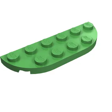 Plate Round Corners 2 x 6 Double