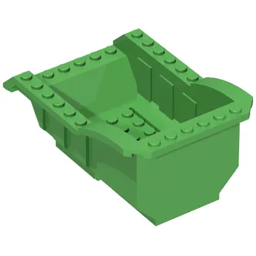 Tipper Bed 12 x 8 x 5 with Same Colored Hinge Plate