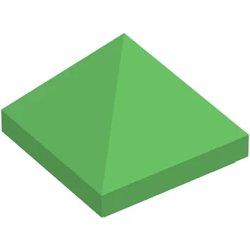 Brick Sloped 45° 1 x 1 x 2/3 Quadruple Convex [Pyramid]