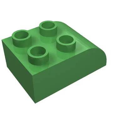 Duplo Brick 2 x 3 with Curved Top
