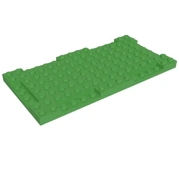 Plate Special 8 x 16 x 2/3 with Six Recessed Edges